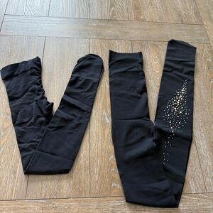Black Women’s Tights Set of Two